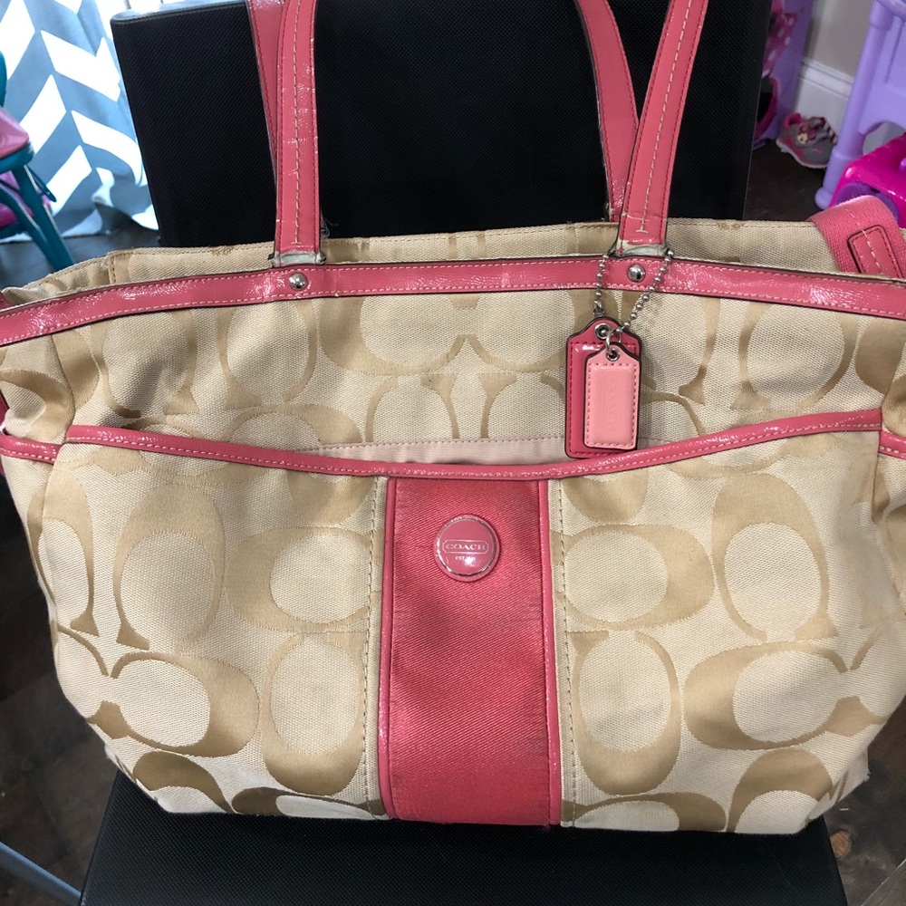 Coach diaper bag